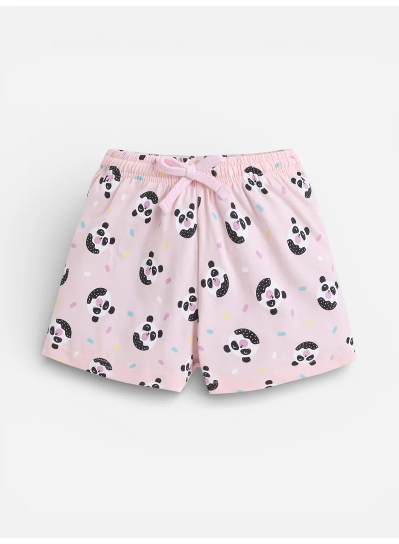 Victor And Jane  Girls Sweet Dreams Print Cotton Pajama Set – T-Shirt & Shorts Nightwear for Women | Best Price UAE